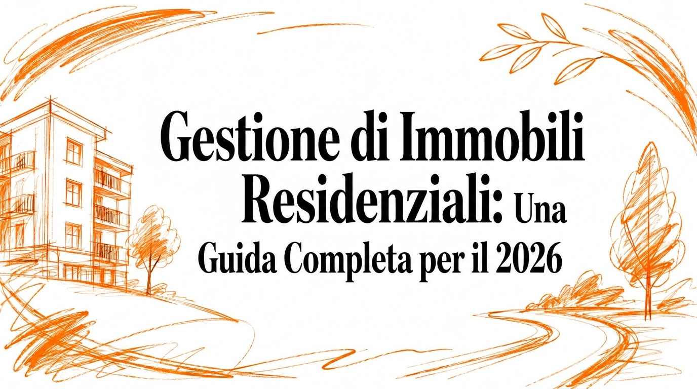 Gestione immobiliare residenziale: guida completa 2026