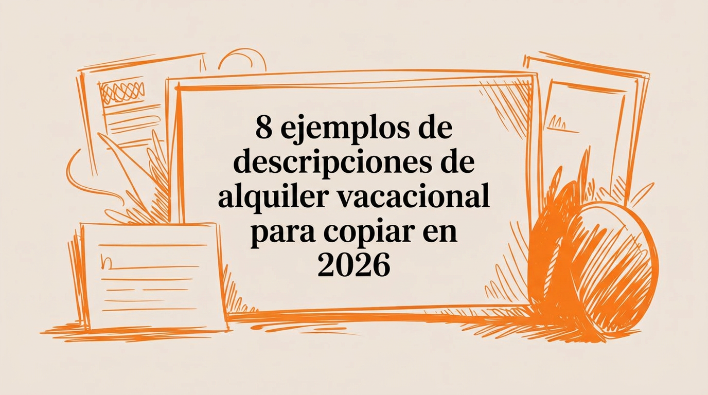 8 ejemplos de descripciones de alquiler vacacional para copiar en 2026