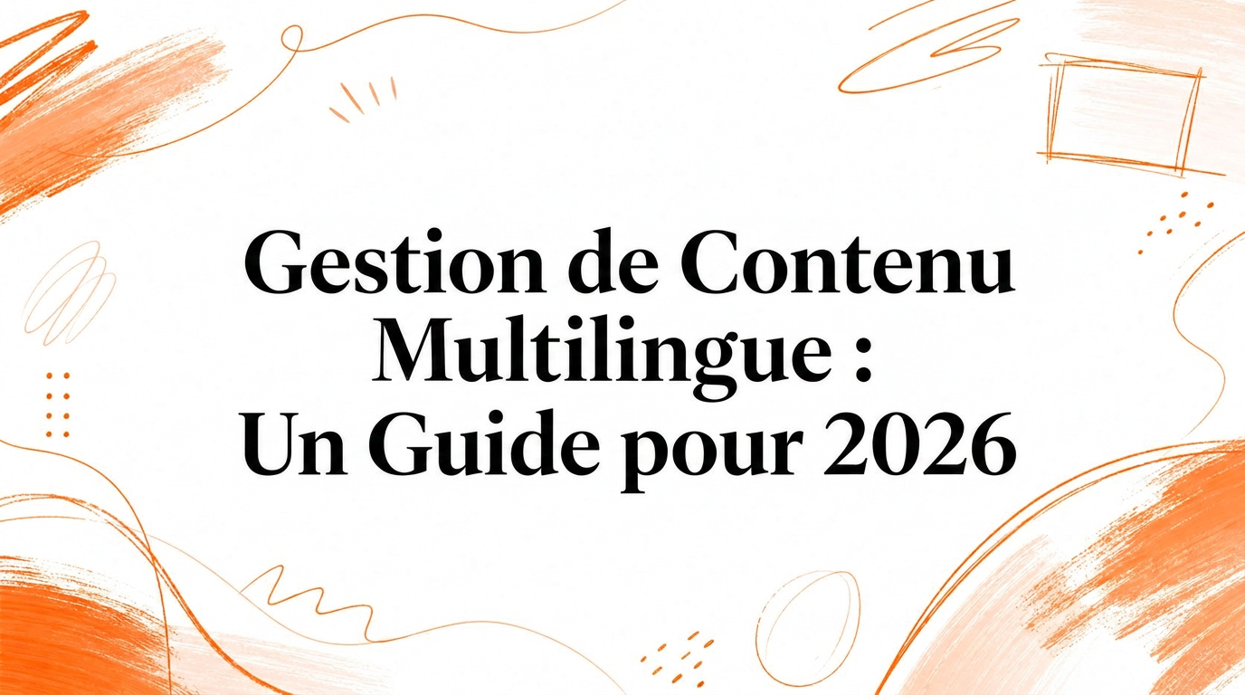 Gestion de contenu multilingue : un guide pour 2026