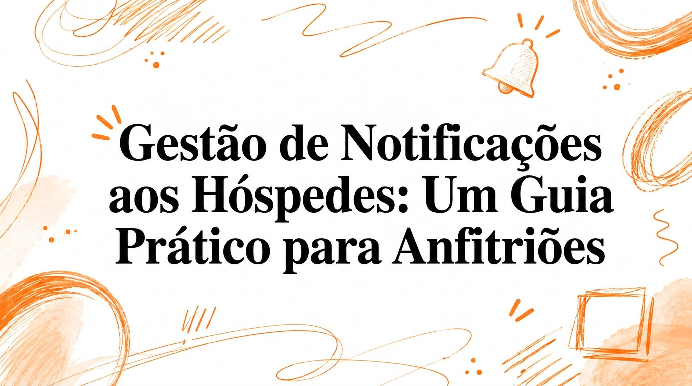 Gestão de notificações para hóspedes: um guia prático para anfitriões