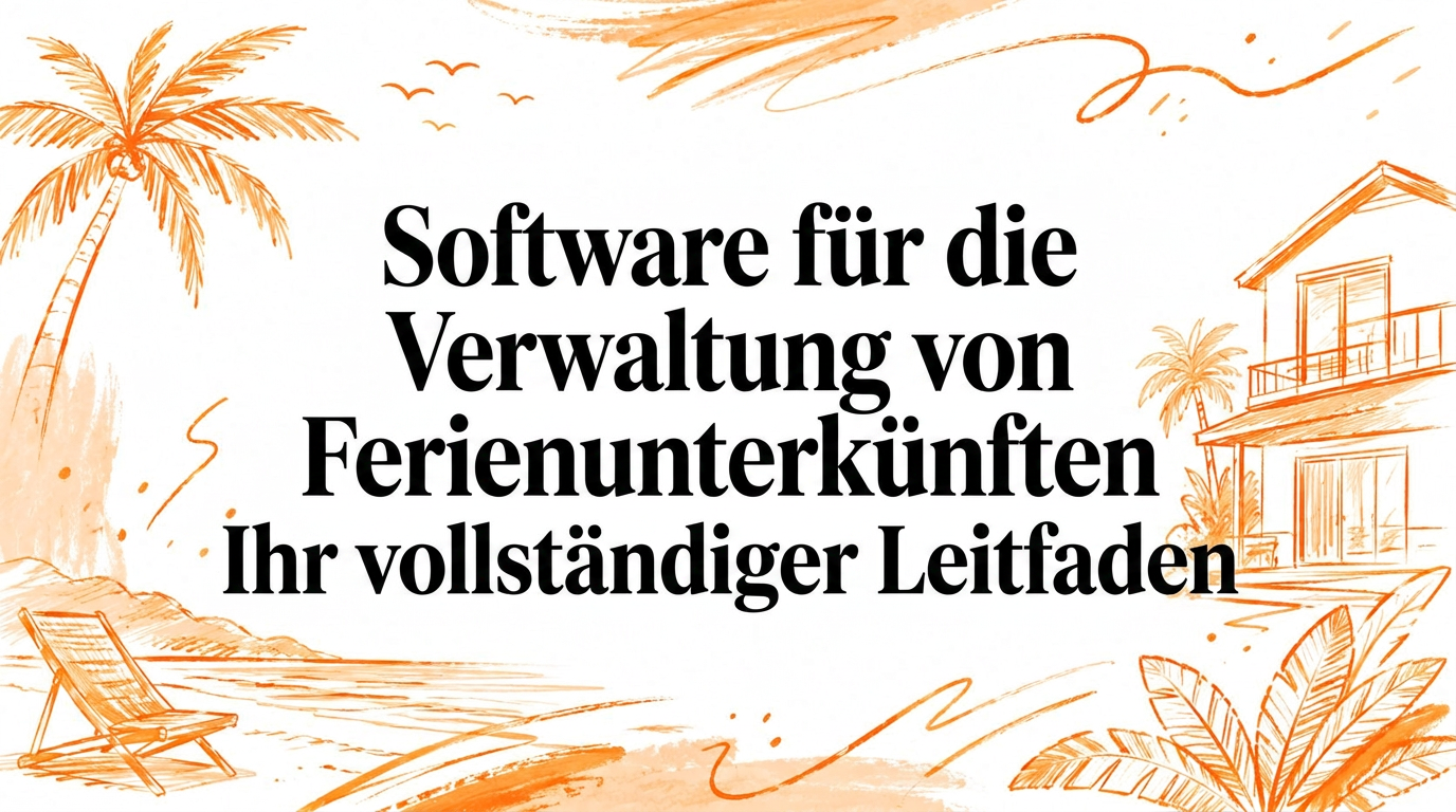 Software zur Verwaltung von Ferienunterkünften: Ihr vollständiger Leitfaden