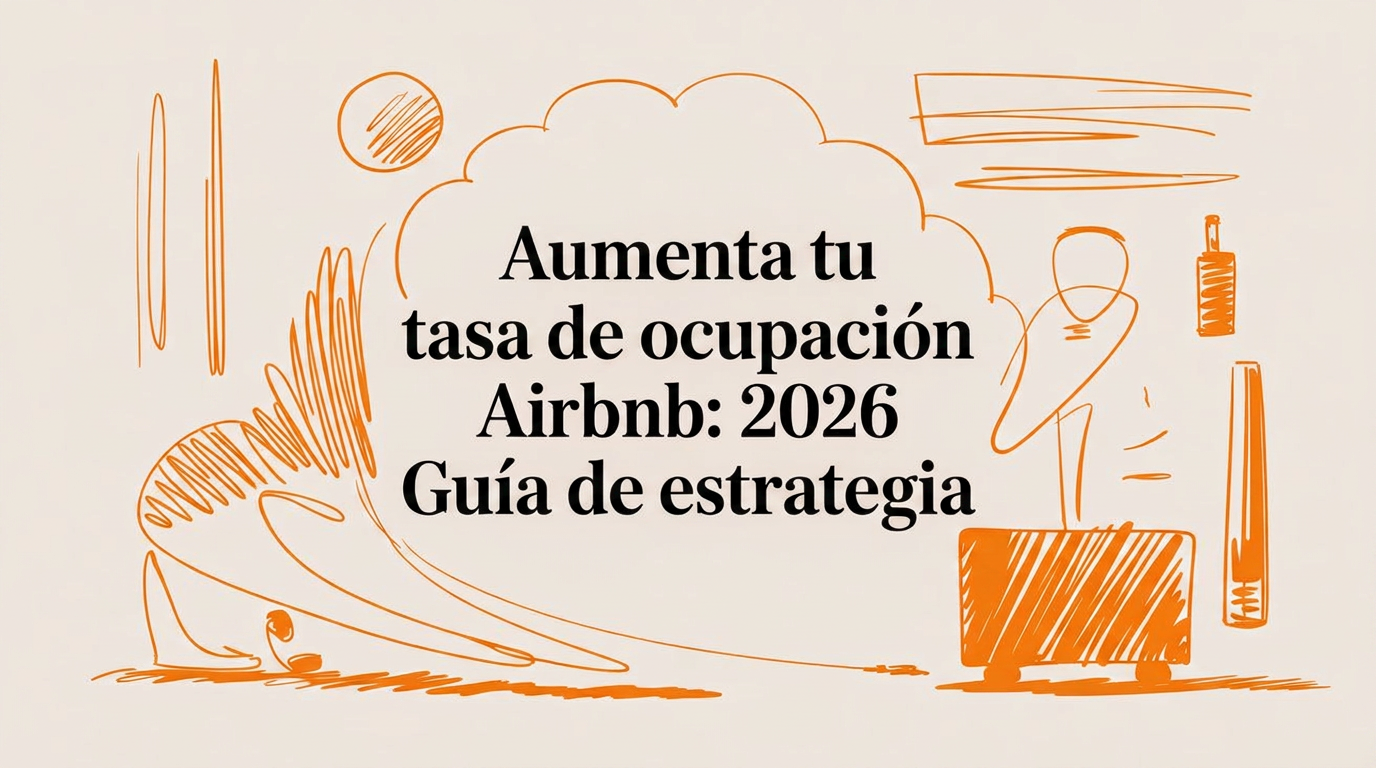 Aumenta tu tasa de ocupación en Airbnb: Guía de estrategia 2026