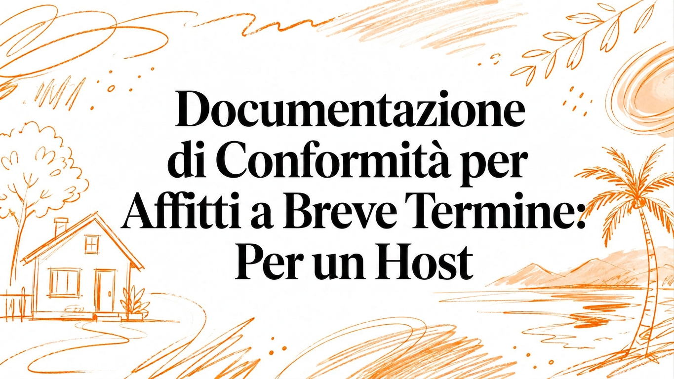 Documentazione di conformità per affitti brevi: una guida per l'host