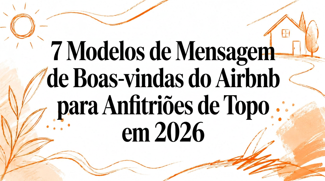 7 Modelos de Mensagem de Boas-Vindas Airbnb para Anfitriões de Elite em 2026