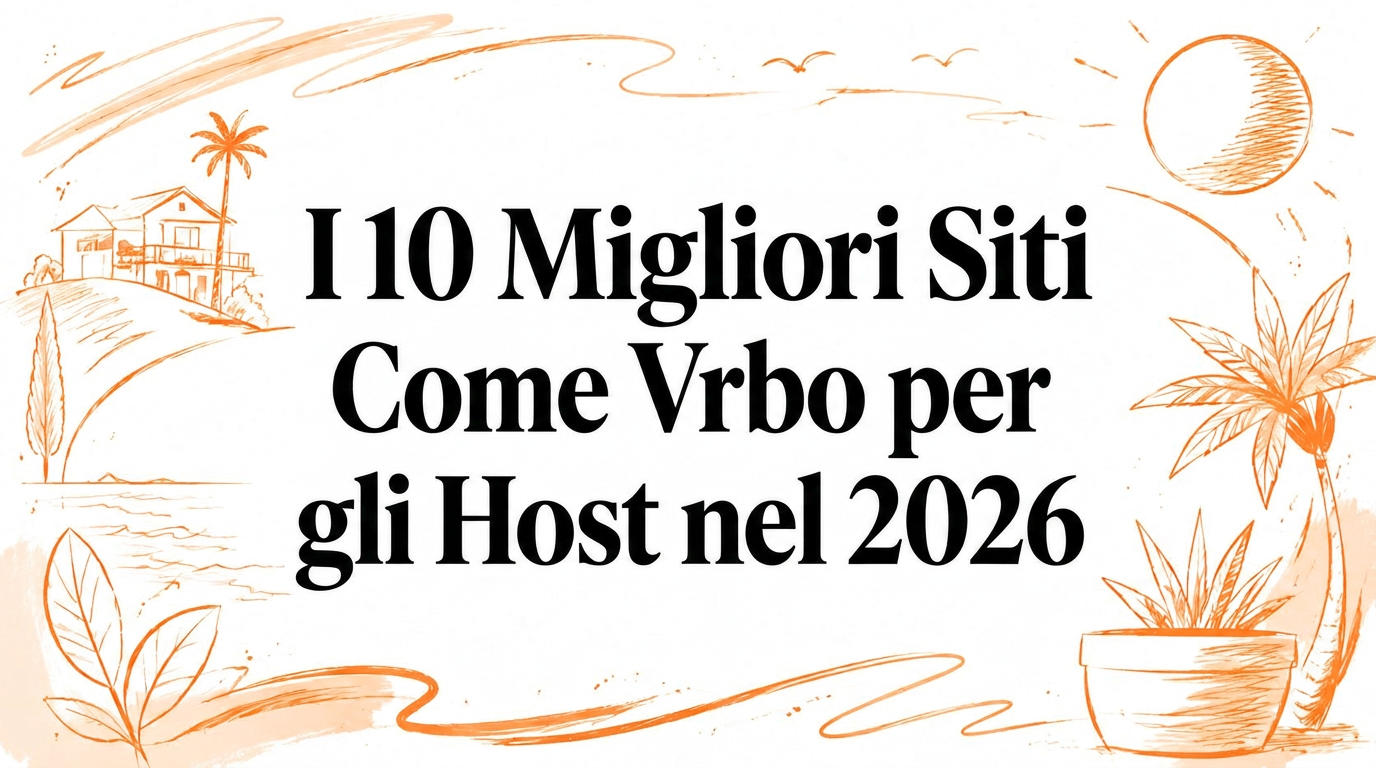 I 10 migliori siti simili a Vrbo per host nel 2026