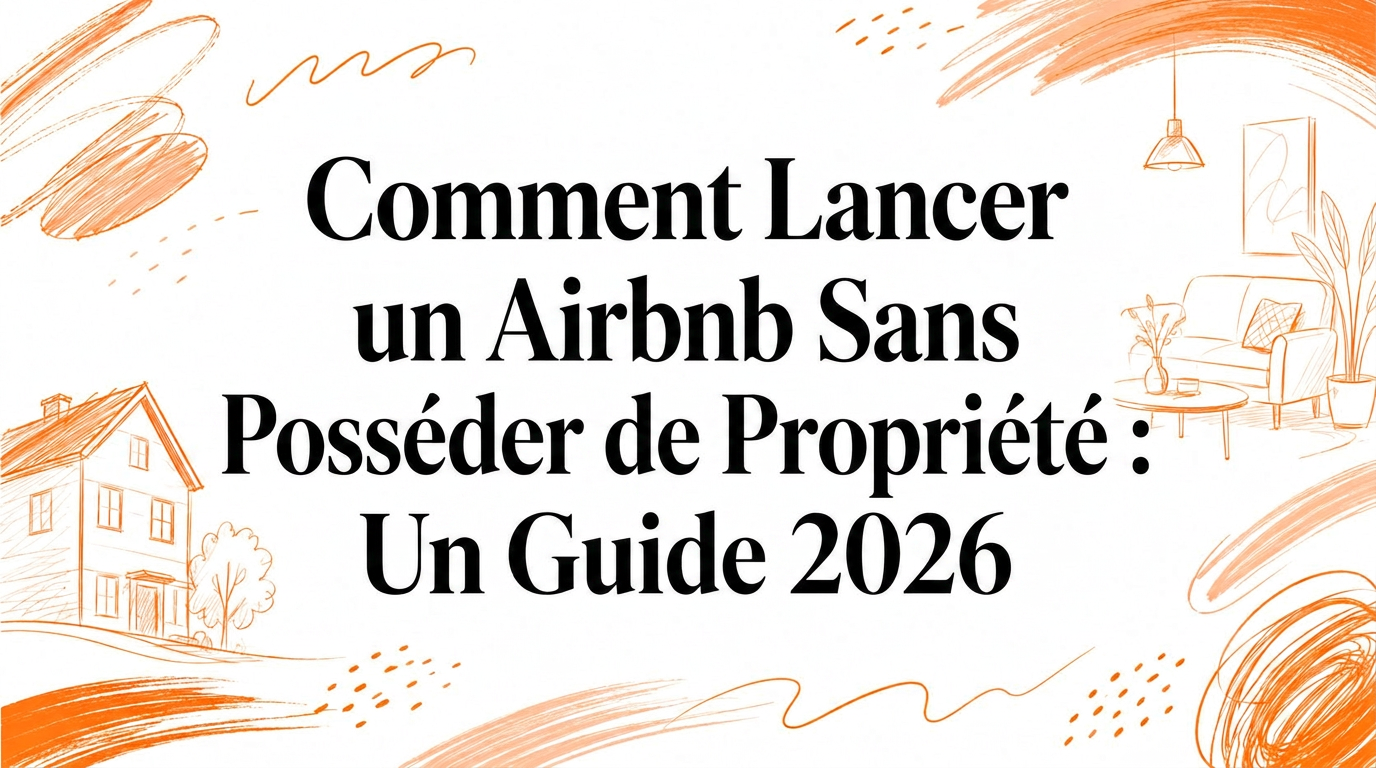 Comment lancer un Airbnb sans être propriétaire : Guide 2026