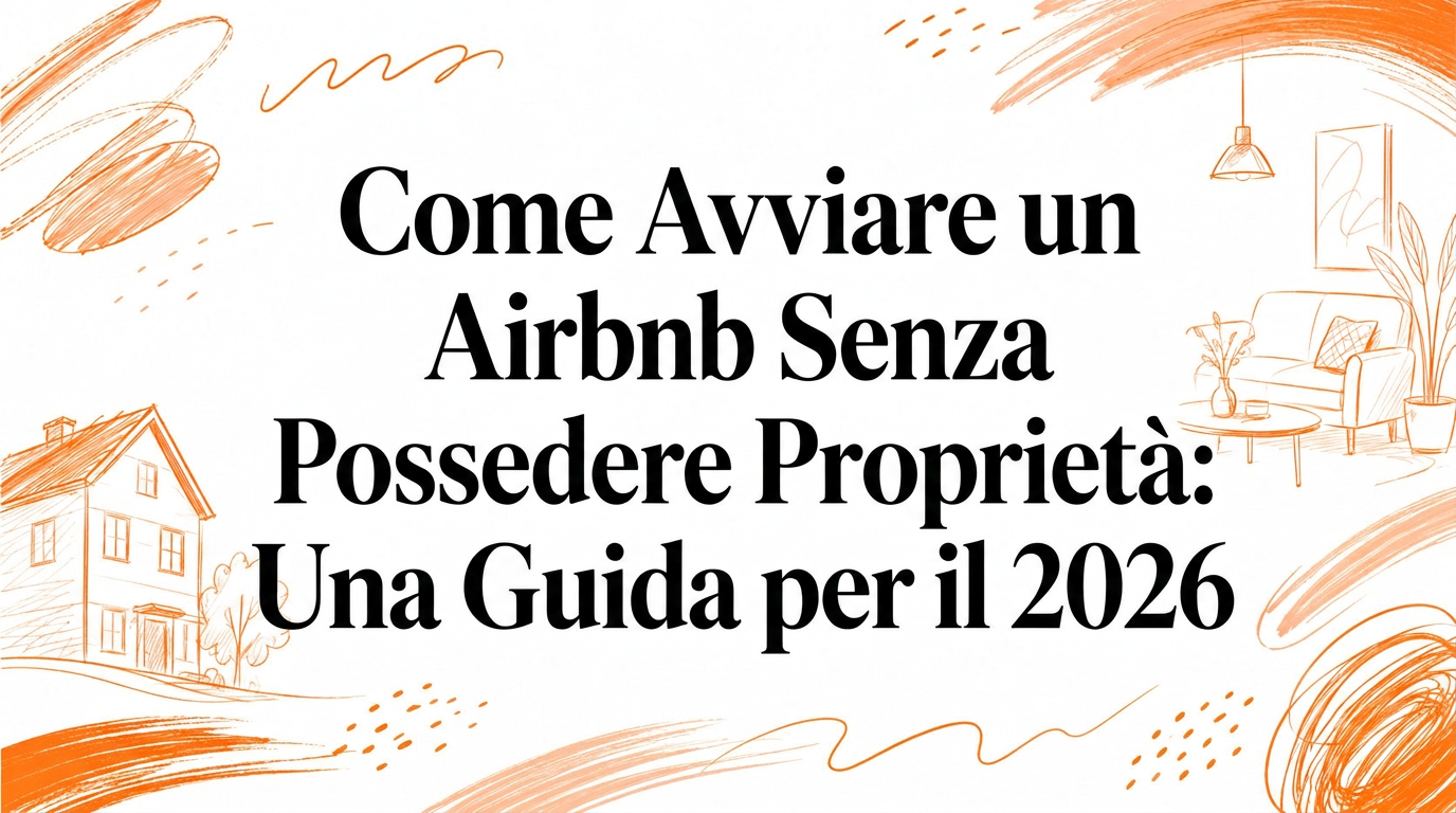 Come aprire un Airbnb senza possedere immobili: Guida 2026
