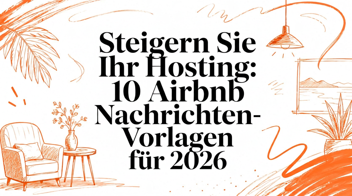 Hosting-Boost: 10 Airbnb-Nachrichtenvorlagen für 2026