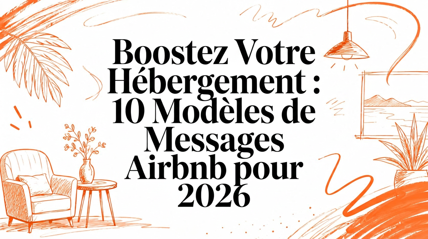 Optimisez votre gestion : 10 modèles de messages Airbnb pour 2026