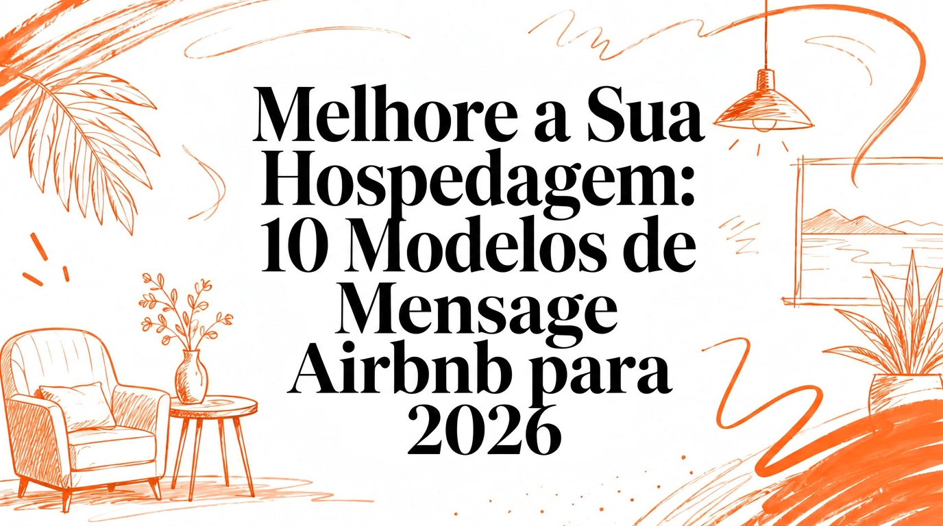 Melhore o seu alojamento: 10 modelos de mensagens Airbnb para 2026