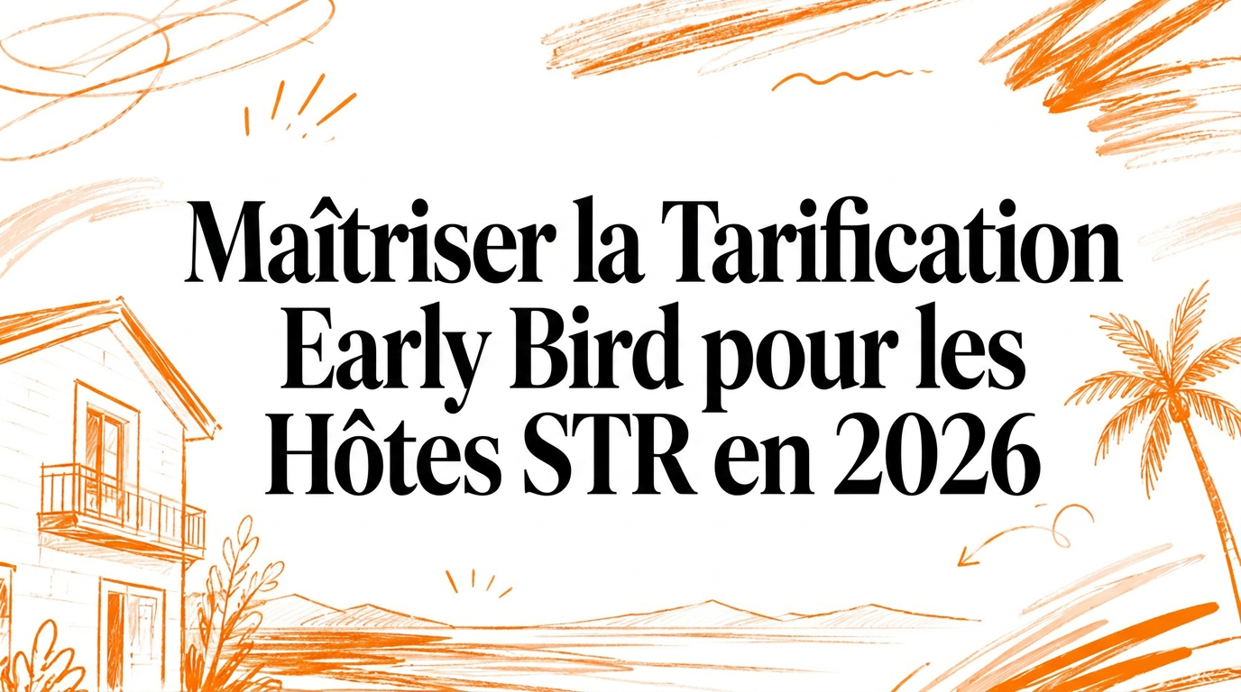 Maîtriser la tarification « early bird » pour les hôtes de locations saisonnières en 2026