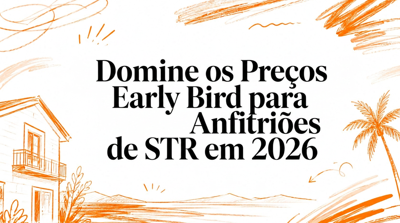 Domine os Preços de Reserva Antecipada (Early Bird) para Anfitriões de Alojamento Local em 2026