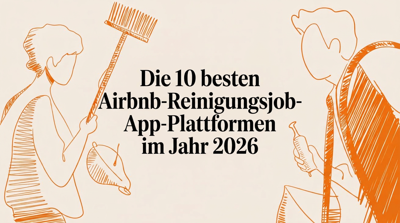 Die 10 besten Apps für Airbnb-Reinigungsjobs und Turnover 2026