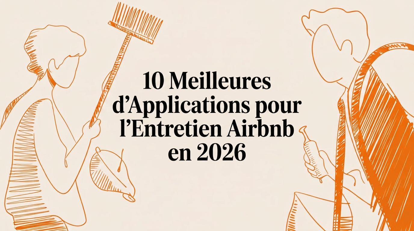 Les 10 meilleures applications de ménage Airbnb en 2026