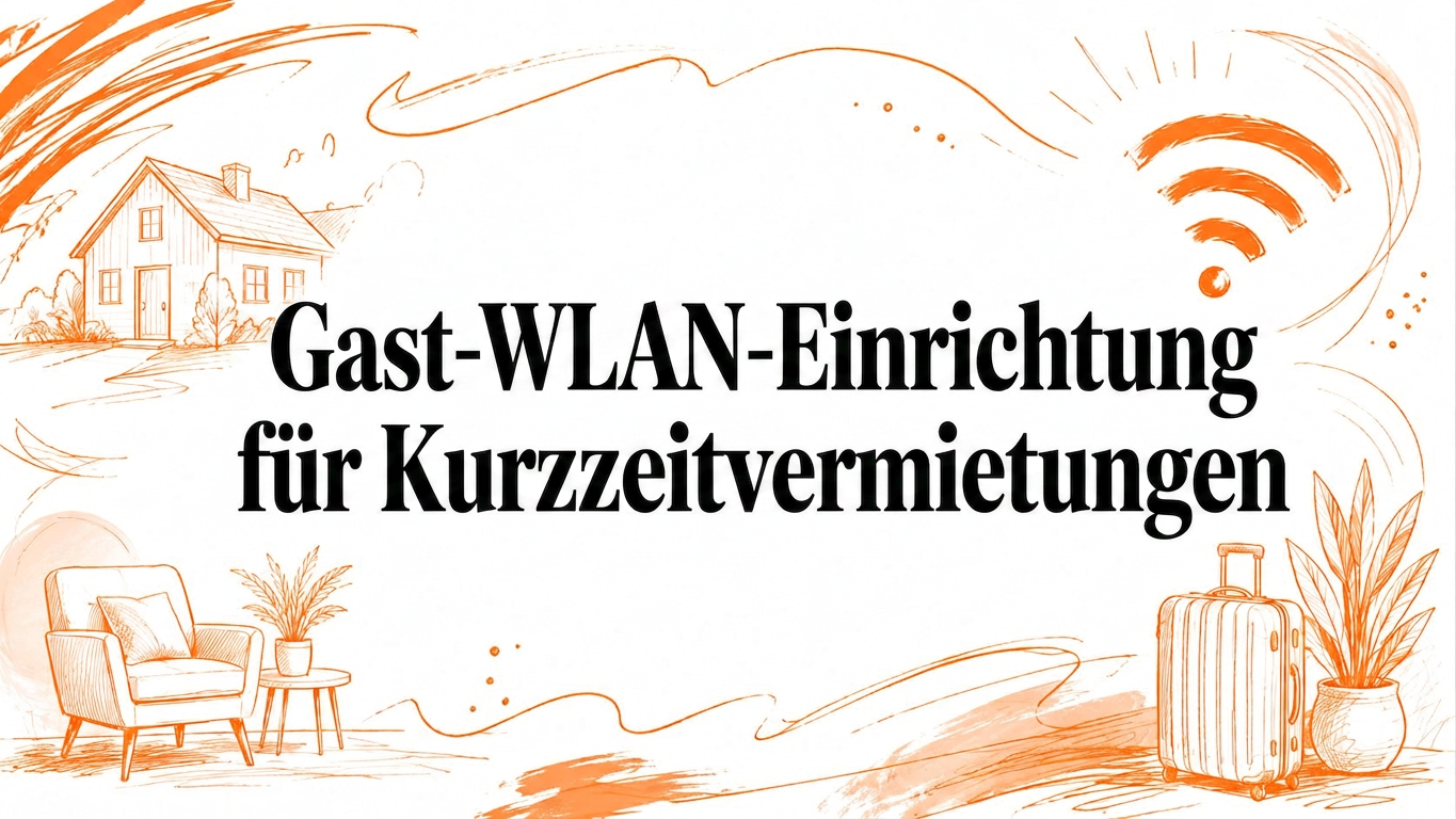 WLAN-Einrichtung für Gäste in Ferienunterkünften