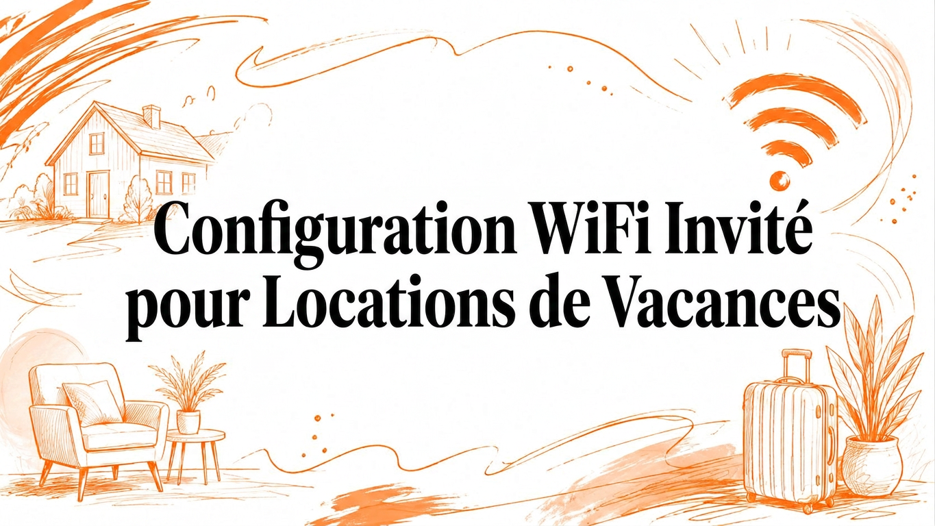 Configuration du WiFi invité pour les locations de courte durée