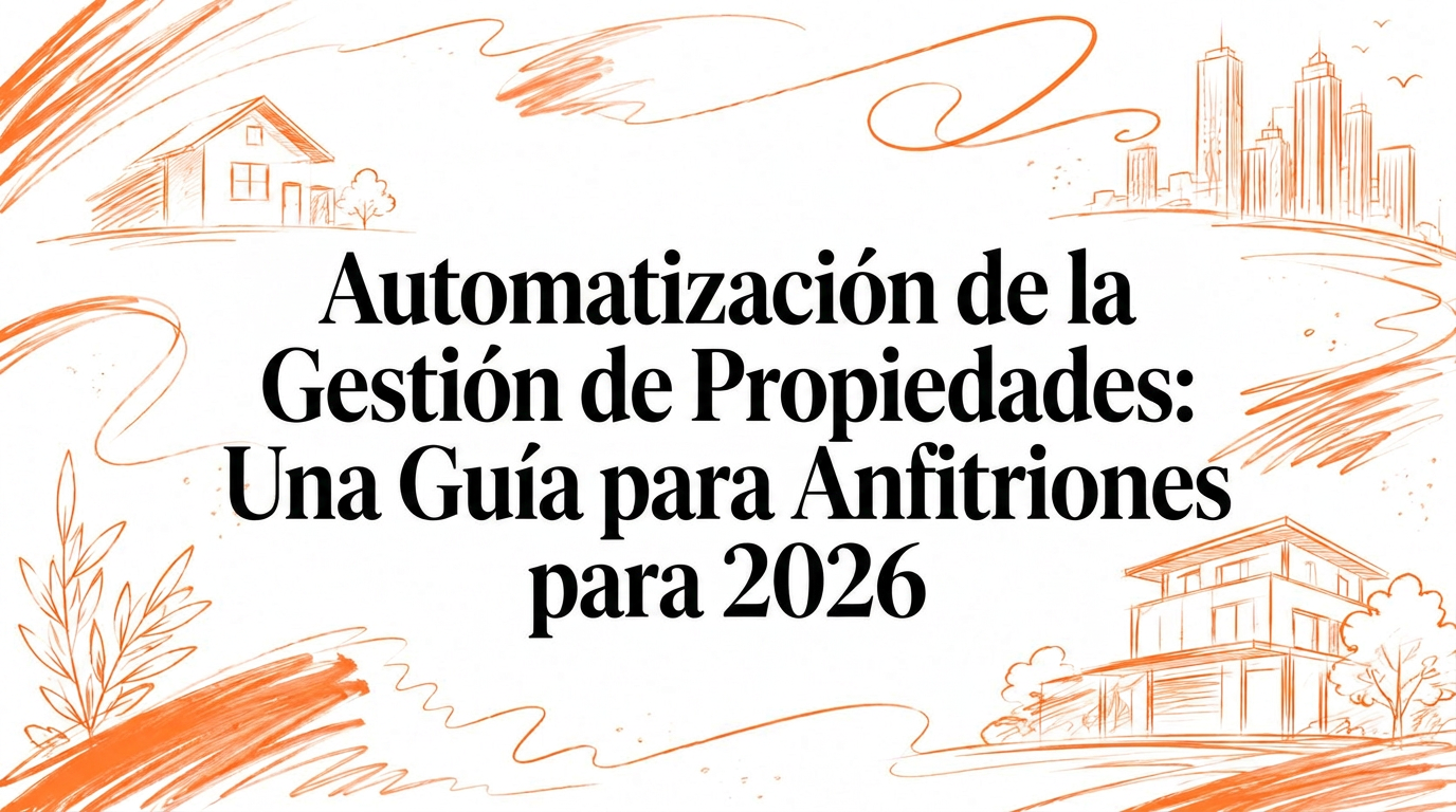 Automatización de la gestión de propiedades: Guía para anfitriones 2026
