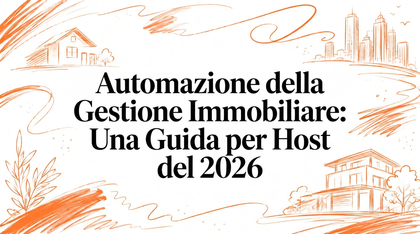 Automazione della gestione immobiliare: Guida per l'host per il 2026