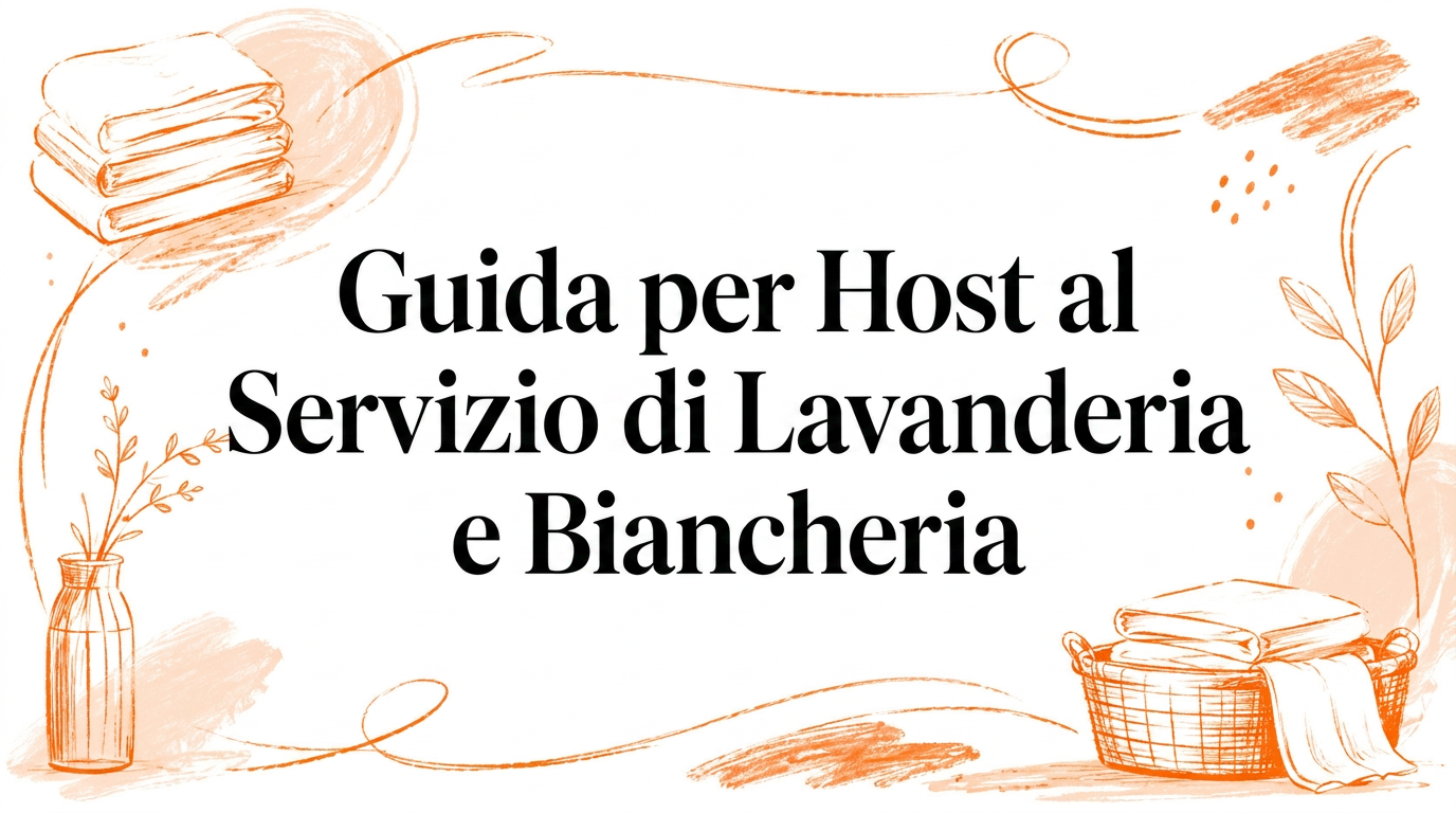 Guida per host ai servizi di lavanderia e biancheria