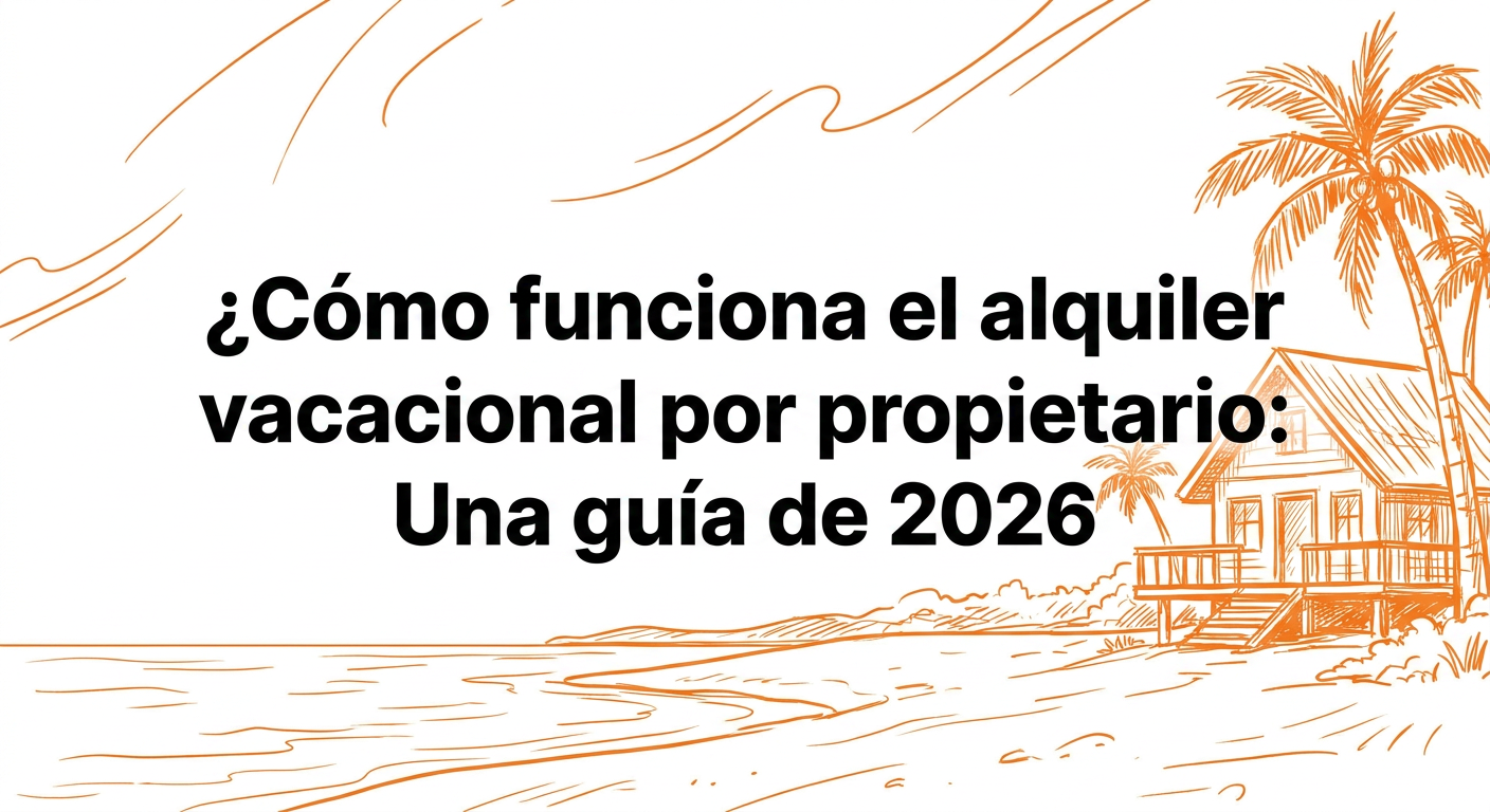 Cómo funciona el alquiler vacacional por propietario: Guía 2026