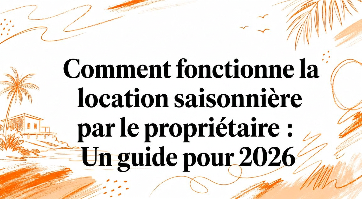 Comment fonctionne la location saisonnière entre particuliers : Guide 2026