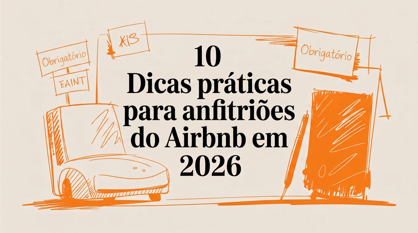 10 Dicas Práticas para Anfitriões do Airbnb em 2026