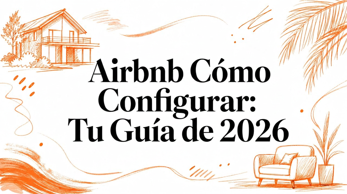 Cómo configurar tu Airbnb: Tu guía para 2026
