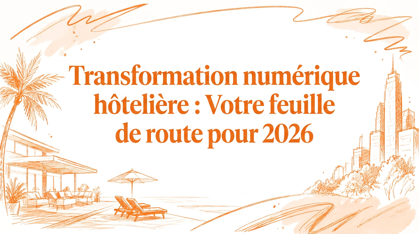 Transformation numérique en hôtellerie : votre feuille de route pour 2026