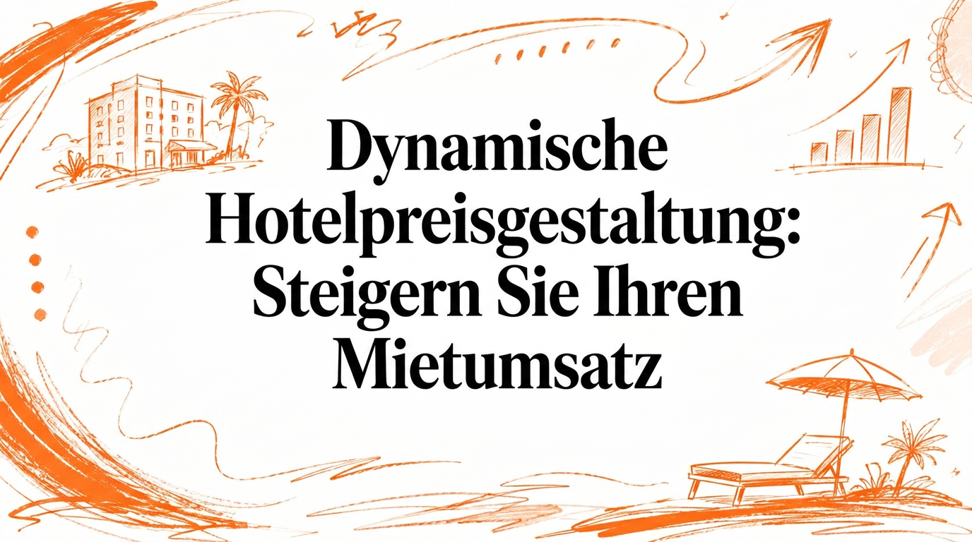 Dynamische Hotelpreise: Steigern Sie Ihre Vermietungseinnahmen
