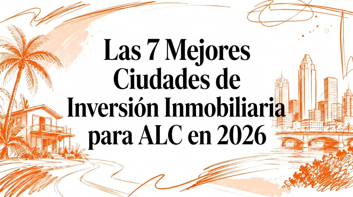Las 7 mejores ciudades para invertir en propiedades de alquiler vacacional (STR) en 2026