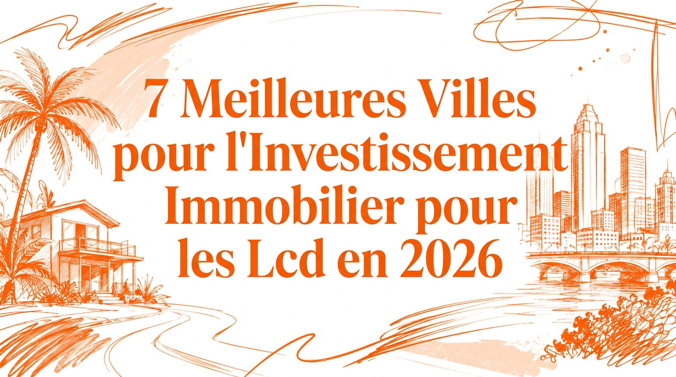 Les 7 meilleures villes où investir dans des locations courte durée (STR) en 2026