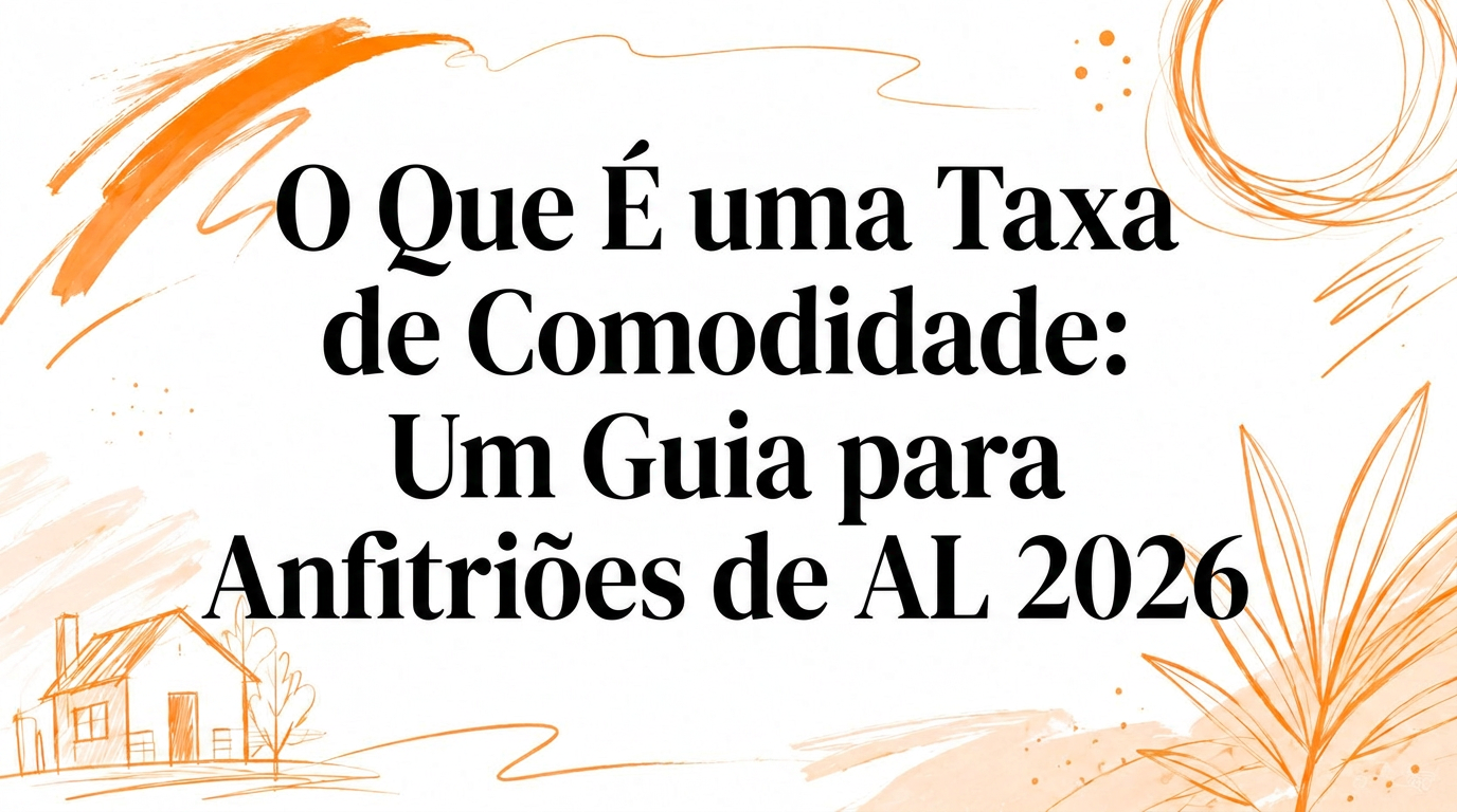 O Que É Uma Taxa de Comodidades: Guia Para Anfitriões de AL 2026