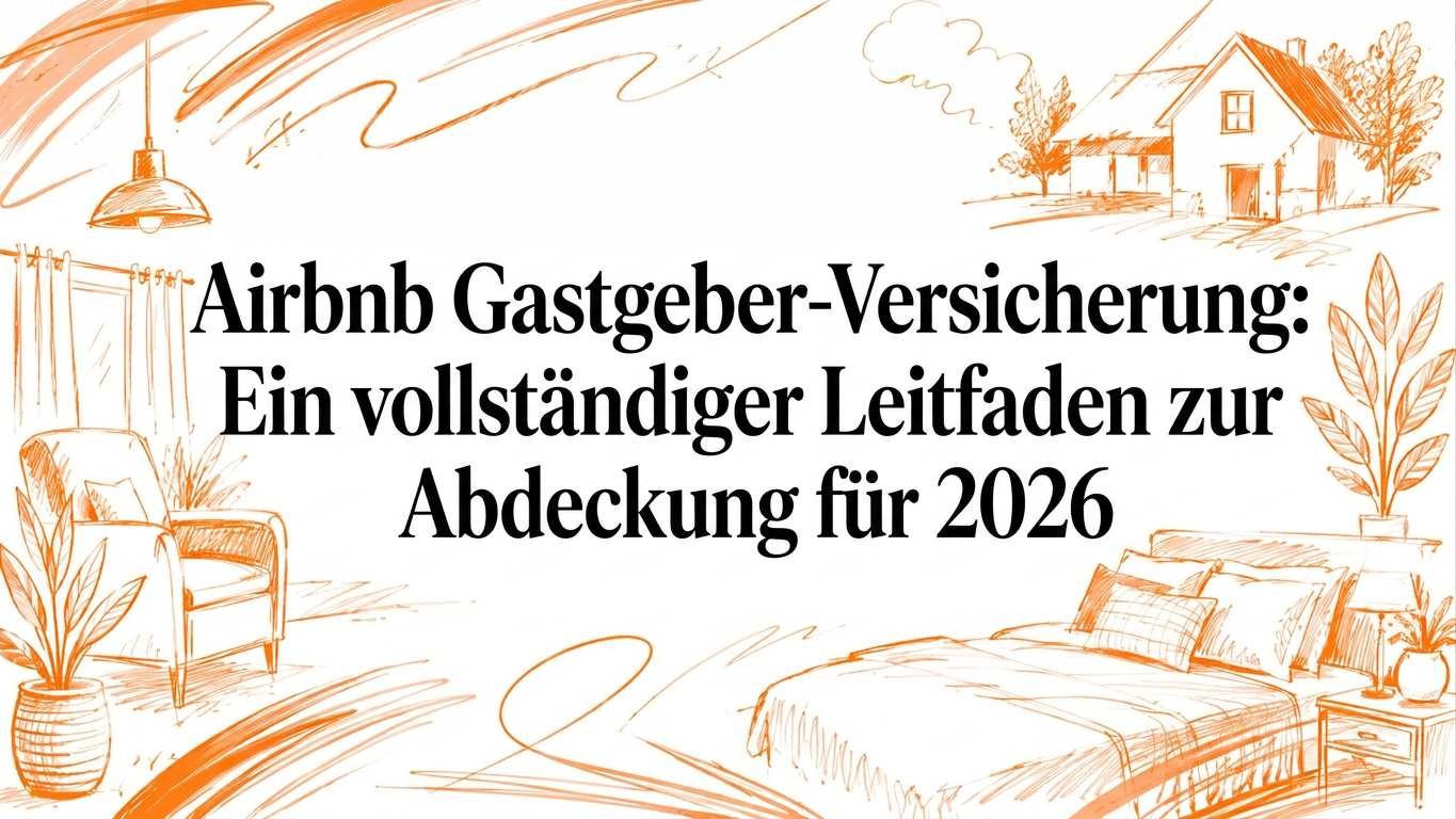 Airbnb-Gastgeber-Versicherung: Ein vollständiger Leitfaden für 2026