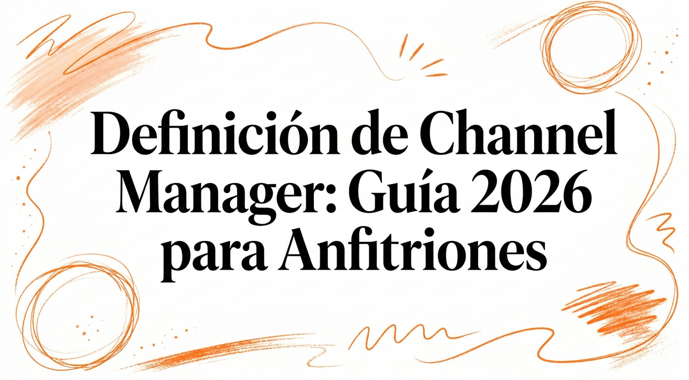 Definición de channel manager: Guía 2026 para anfitriones