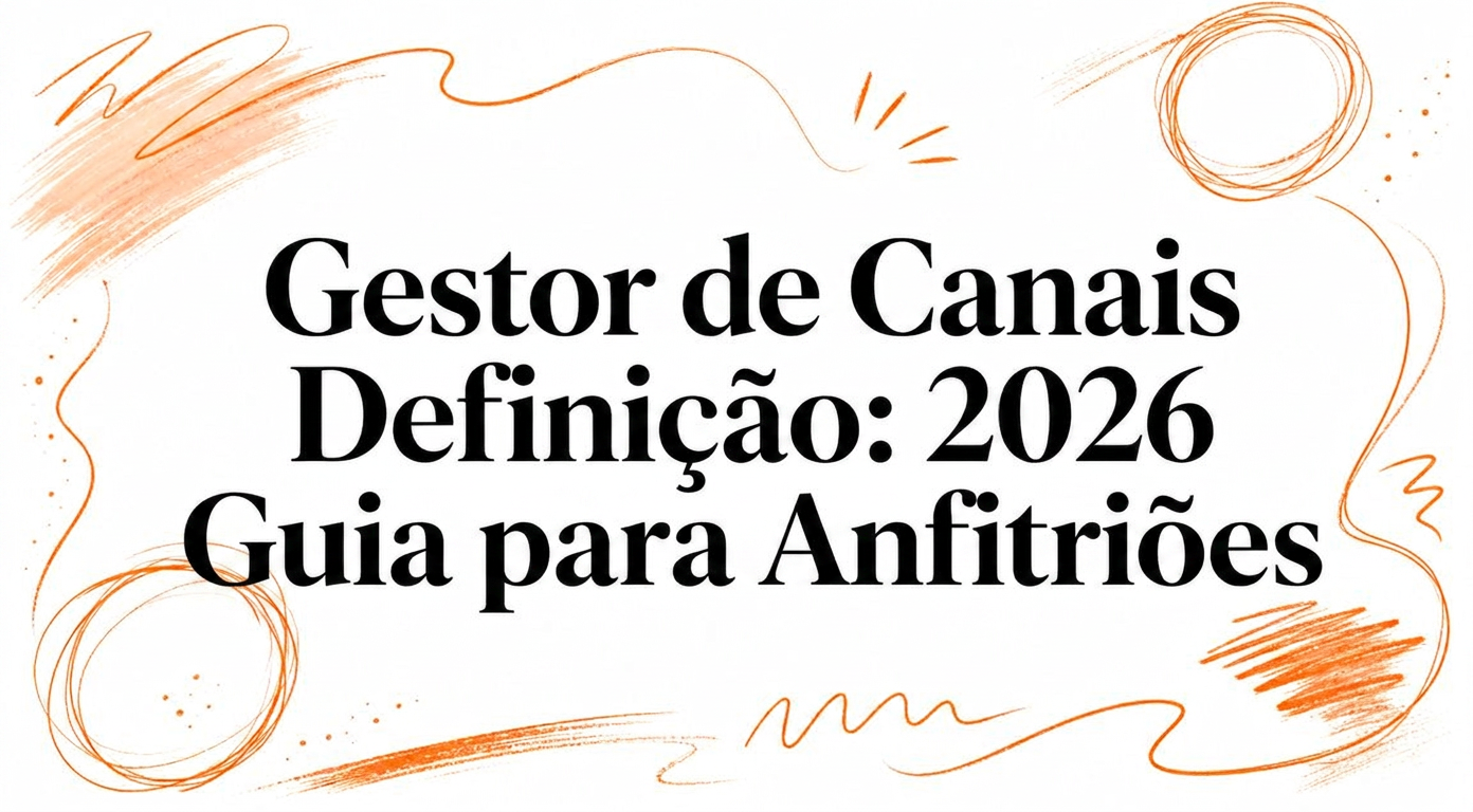 Definição de Channel Manager: Guia de 2026 para Anfitriões