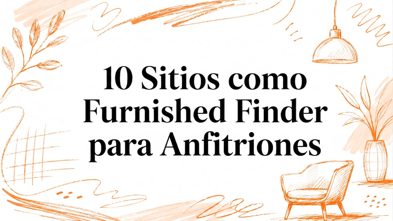 10 sitios como Furnished Finder para anfitriones