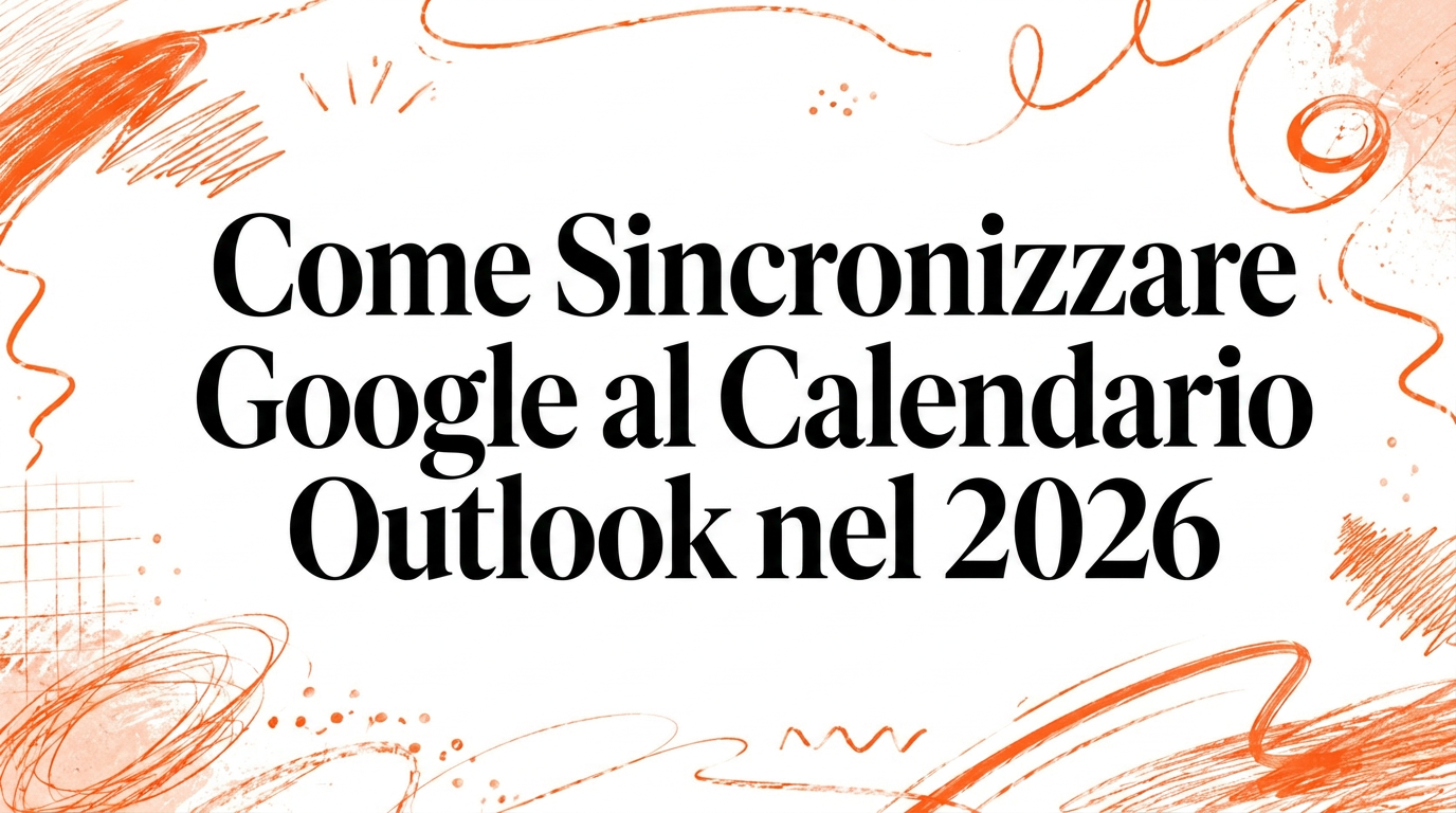 Come sincronizzare Google Calendar con Outlook nel 2026
