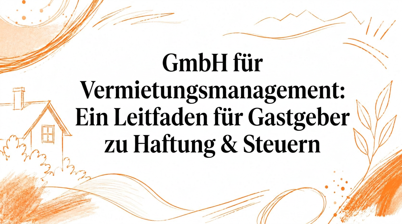 Rental Management LLC: Ein Leitfaden für Gastgeber zu Haftung & Steuern