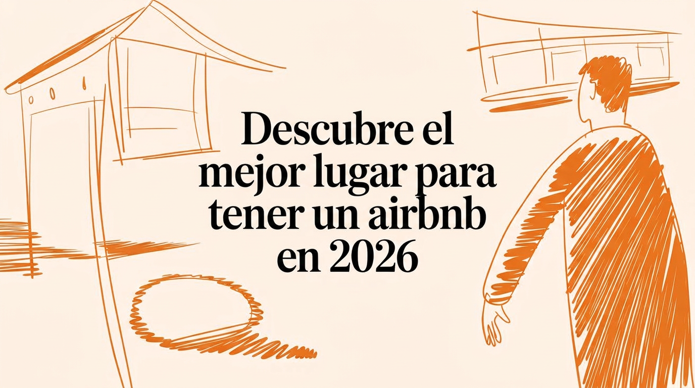 Descubre el mejor lugar para tener un Airbnb en 2026