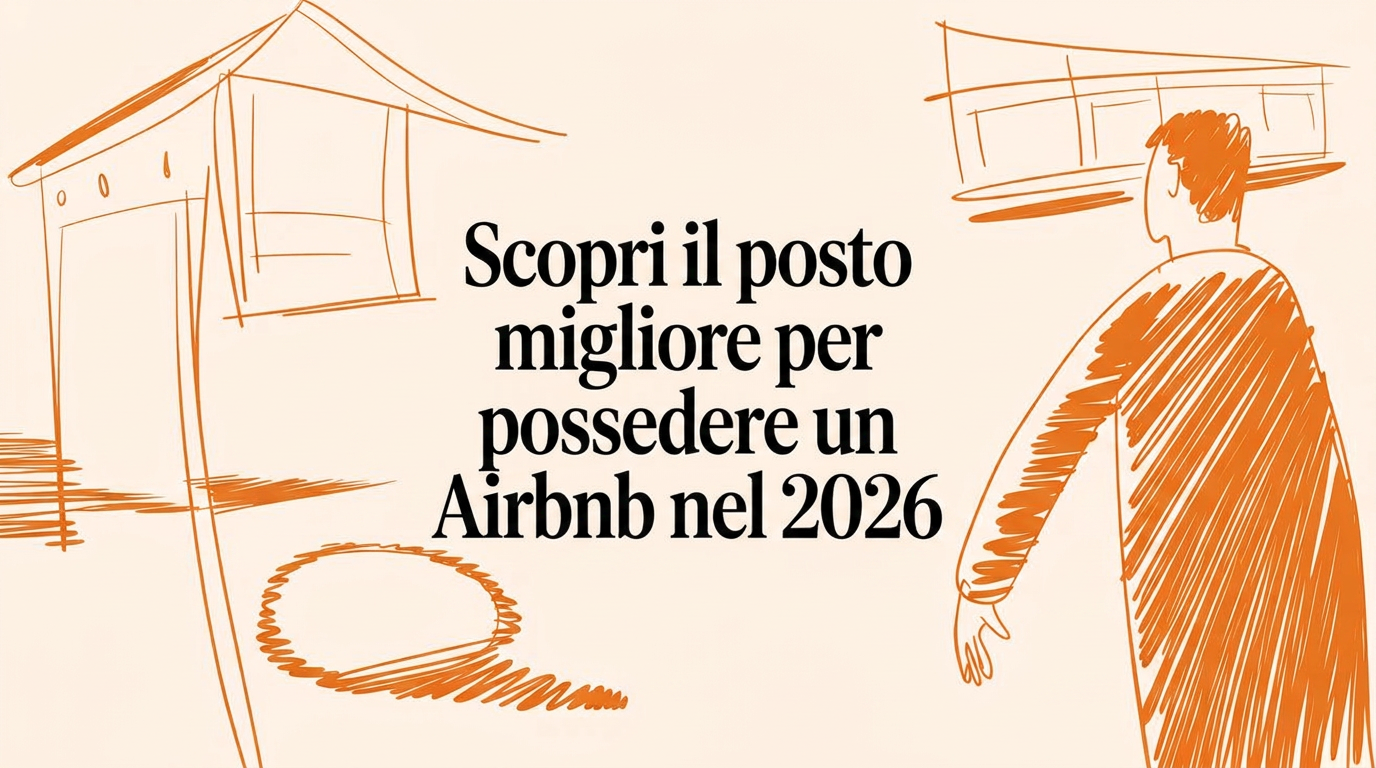 Scopri la migliore località dove avere un Airbnb nel 2026