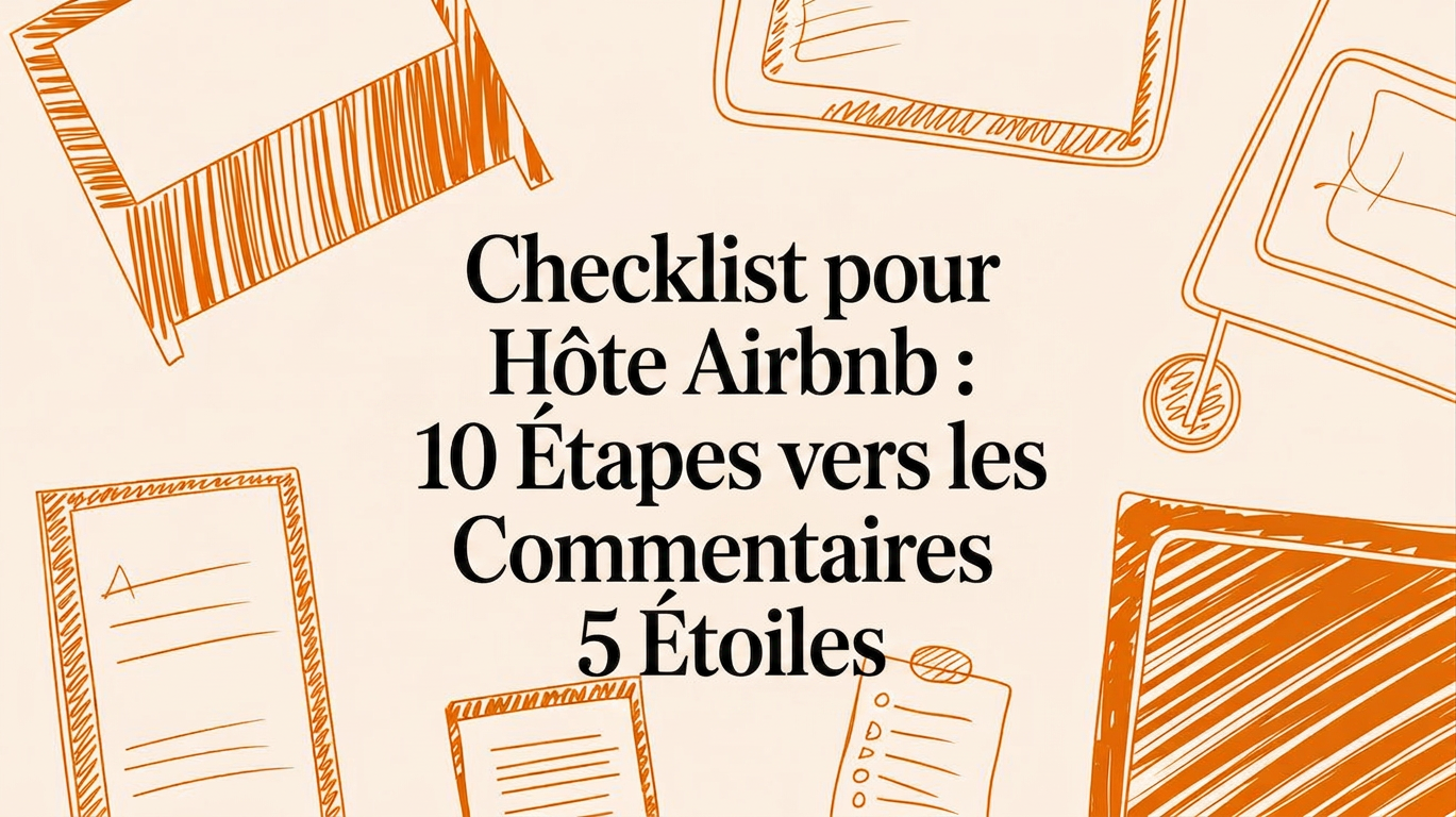 Checklist pour hôtes Airbnb : 10 étapes pour obtenir des avis 5 étoiles