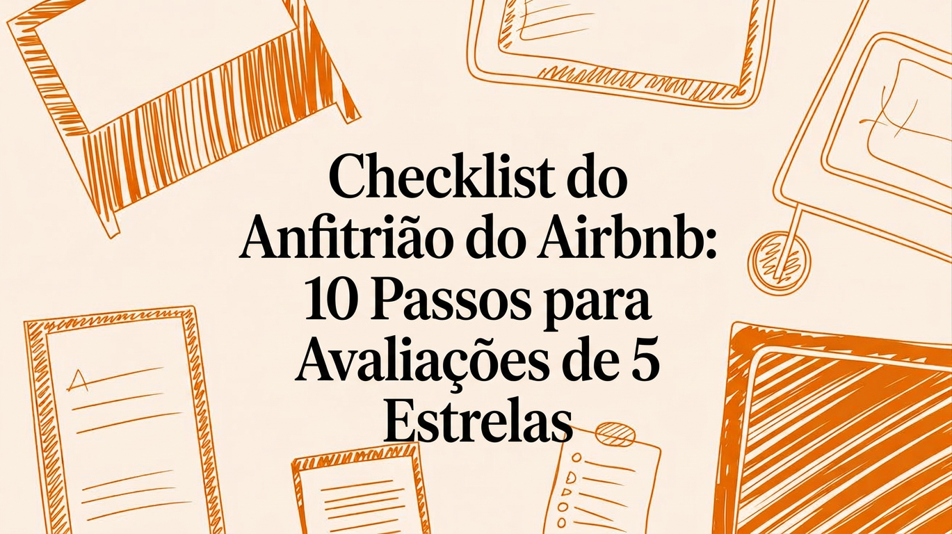 Checklist para Anfitriões Airbnb: 10 Passos para Avaliações 5 Estrelas