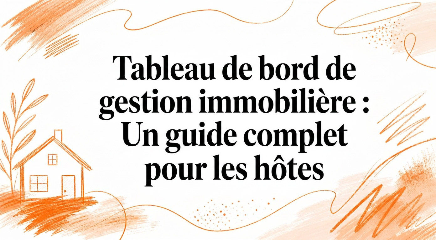 Tableau de bord de gestion locative : Le guide complet pour les hôtes