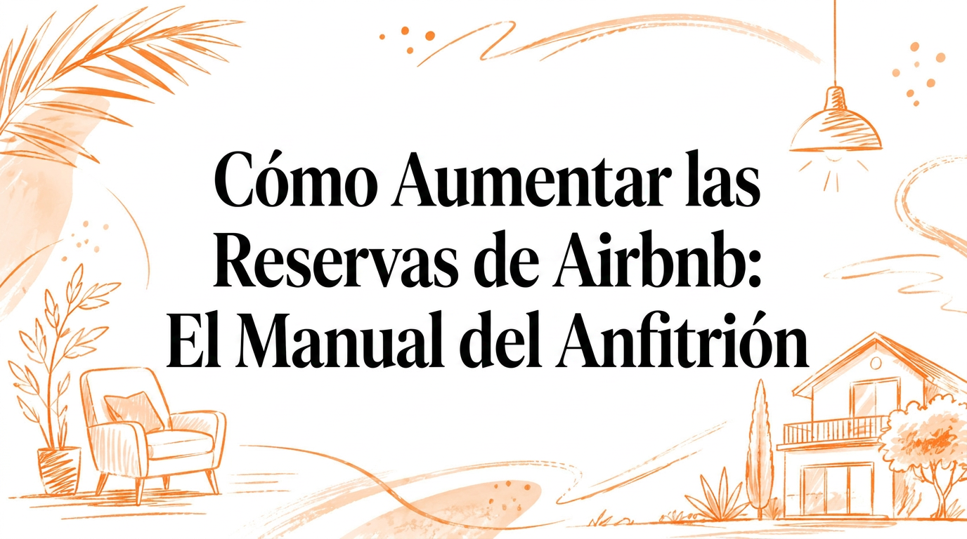 Cómo aumentar las reservas en Airbnb: la guía para anfitriones