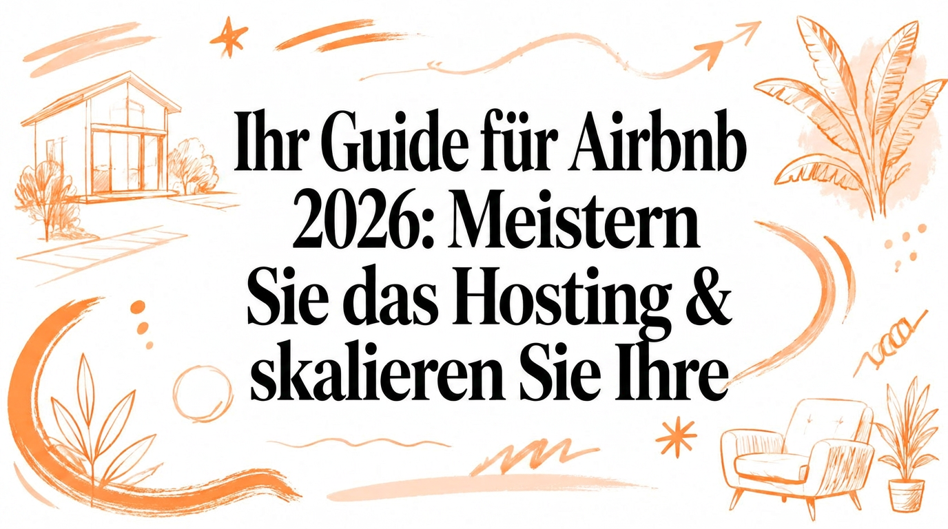 Ihr Airbnb-Leitfaden für 2026: Erfolgreich vermieten & skalieren