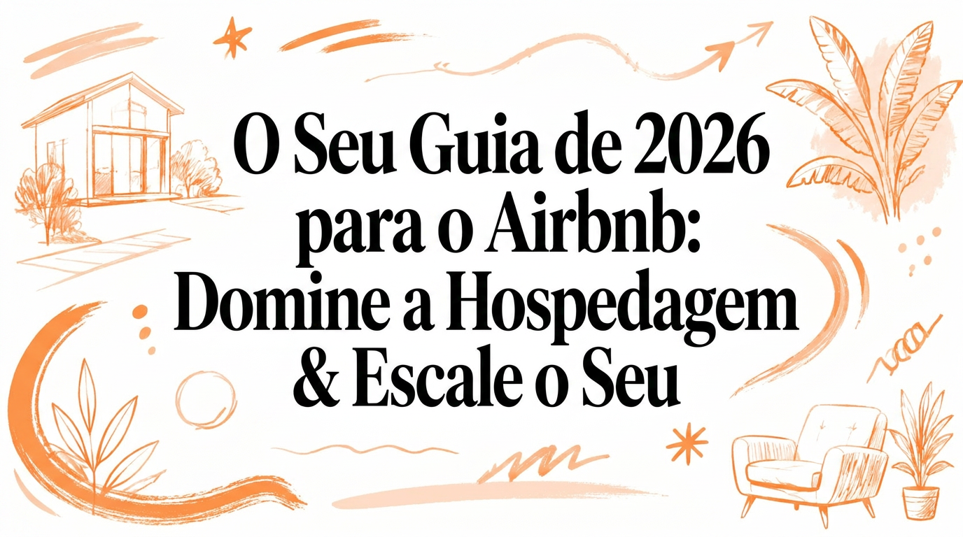 O Seu Guia do Airbnb para 2026: Domine a Hospedagem e Escale o Seu Negócio