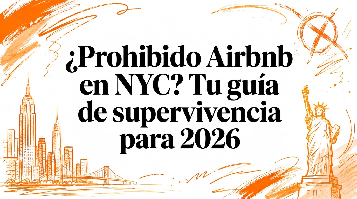 ¿Airbnb prohibido en Nueva York? Tu guía de supervivencia para 2026