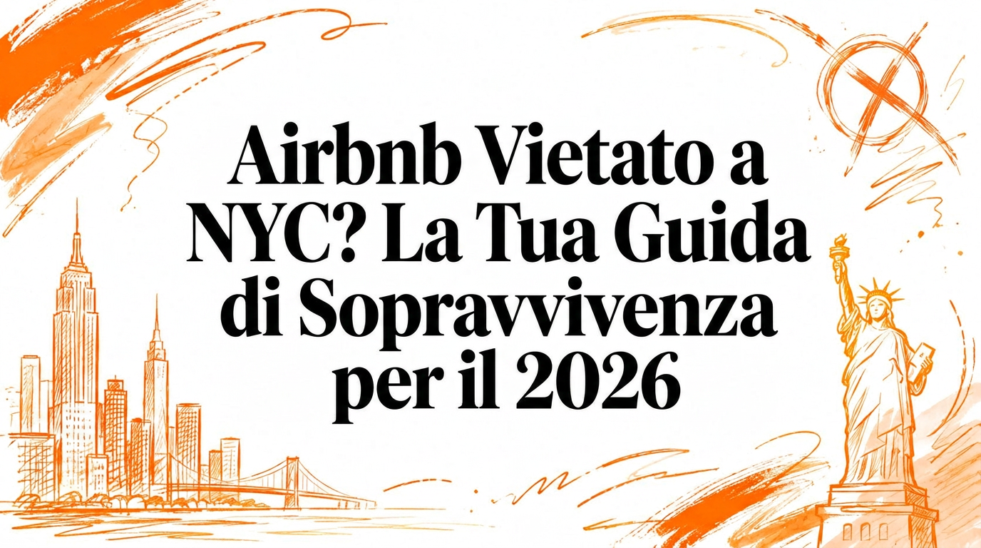 Airbnb vietato a NYC? La tua guida alla sopravvivenza per il 2026