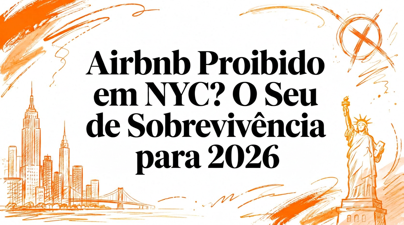 O Airbnb foi banido em NYC? O seu guia de sobrevivência para 2026