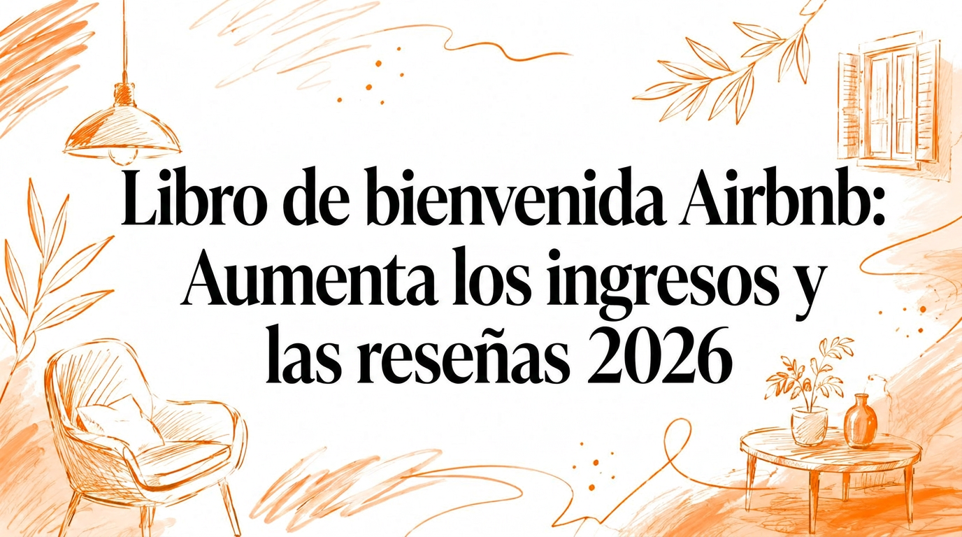 Welcome Book de Airbnb: Aumenta tus ingresos y reseñas en 2026